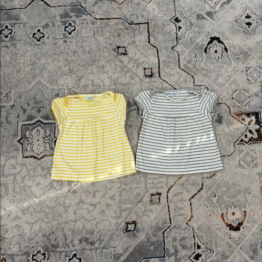 Baby Boden striped tee bundle x2, 6-12 months